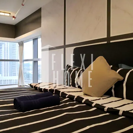 Pinnacle Pj, Romantic City View, 1-4 Guests Designed Duplex Home By Flexihome-My Petaling Jaya Exterior photo