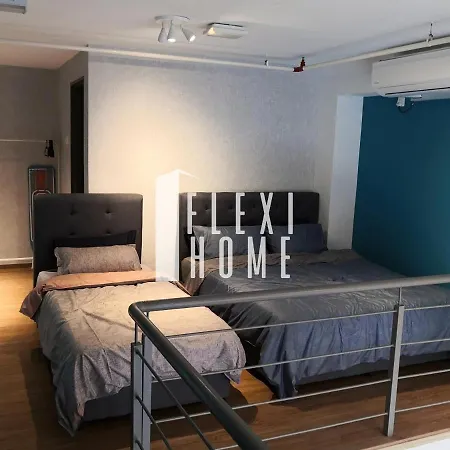 Pinnacle Pj, Romantic City View, 1-4 Guests Designed Duplex Home By Flexihome-My Petaling Jaya Exterior photo