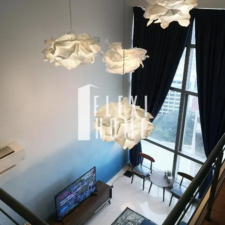 Pinnacle Pj, Romantic City View, 1-4 Guests Designed Duplex Home By Flexihome-My Petaling Jaya Exterior photo